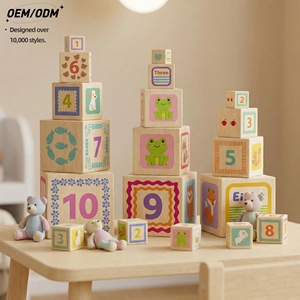 Giocattolo Educativo Montessori in Legno per Ordinare i Numeri, Certificato EN71, Design Cartoon, Sviluppo Cognitivo, Personalizzabile, <span class=keywords><strong>3</strong></span> <span class=keywords><strong>Anni</strong></span> - Product Image 1