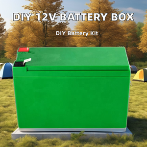 Tùy chỉnh Tự Làm 4S 3S 12 Volt 11.1V 6Ah pin Lithium ion gói ABS nhựa rỗng 12 V 7Ah hộp pin - Product Image 2