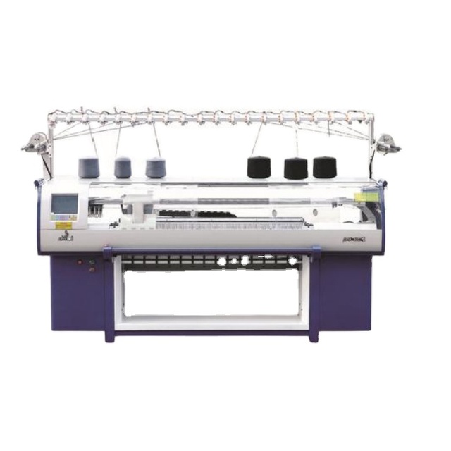 JC-252 Computerized Intarsia Flat Knitting Machine with LCD Touch Screen