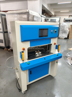 Machine de pliage automatique informatisée robuste pour bords de formes spéciales, pour chaussures et sacs en cuir