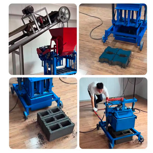 bibo Small and Easy-to-operate Industrial Electric Mobile Hollow Clay Bricklaying Machine Electric Cement Brickmaking Machine - Product Image 5
