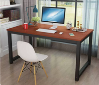 Meilleur prix, bureau d'ordinateur en acier métallique compact, multifonctionnel, moderne, simple, robuste, personnalisable, pour salon