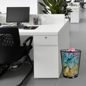 Vente en gros de <span class=keywords><strong>poubelle</strong></span> en acier inoxydable 2024 Corbeille à papier à déchets humains <span class=keywords><strong>simple</strong></span> sans couvercle Prix bon marché Seau de stockage pour les ordures - Product Image 2