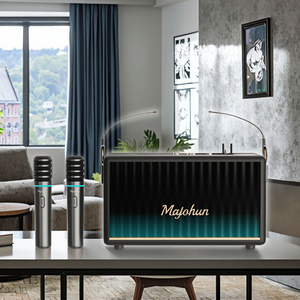 D002-BK majohun xách tay 120W Hifi Stereo loa với woofer cho rạp hát tại nhà, sân khấu biểu diễn & bên - Product Image 1