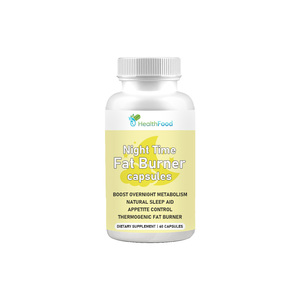 Cápsulas de Apoyo para el Control de Peso de Calidad Premium para Adultos, Cápsulas Quemagrasas Nocturnas con Raíz de Ashwagandha - Product Image 1
