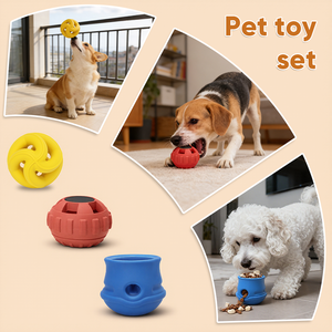 Giocattolo da Masticare per Cani in Gomma Naturale a Forma di Cartone Animato, Dispenser Interattivo di Snack, Resistente ai Morsi, Gioco Rompicapo Durevole per Cani che Masticano Intensamente - Product Image 4