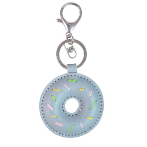 ชุดทำพวงกุญแจ DIY ใหม่ สำหรับคู่รัก แฟนสาว ทำมือ รูปอาหาร โดนัท วัสดุทำพวงกุญแจ จี้ห้อยกระเป๋า พวงกุญแจหลากสี - Product Image 5