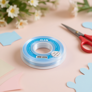 Nastro in Raso Ilan 1.0cm 25Y Azzurro D-28 - Product Image 2