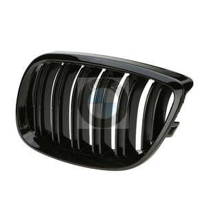 กระจังหน้า BMW สีดำเงาแบบเส้นคู่ สำหรับ E92 E93 ปี 2006 2009 ผลิตจากพลาสติก ABS - Product Image 2