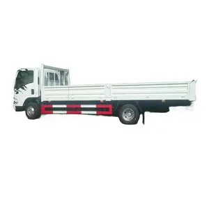 Best Selling Isuzu horse box lorry crane price cargo trucks in ghana cargo truck