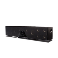 Barre de son home cinéma 5.1 canaux tout-en-un en bois sans fil Hyper Sound avec 15 haut-parleurs, caisson de basses intégré, interface USB et fonction karaoké