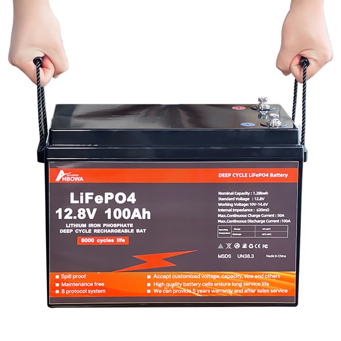 Batteries au lithium 12V 24v 100ah 200ah 300ah 400ah lifepo4 batterie solaire pour batterie de stockage d'énergie solaire