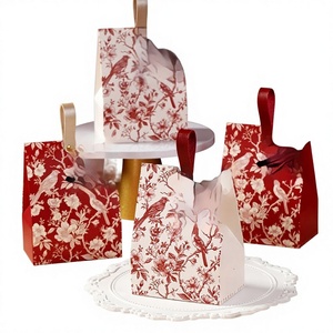 Boîte à bonbons de mariage et de fiançailles 2026 Nouvelle Arrivée, Boîte cadeau de mariage en carton, souvenir de niche et cadeau de remerciement - Product Image 1