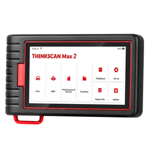 ThinkScan-herramienta de diagnóstico automotriz ThinkScan Max 2, escáner Obd2 para todos los coches, PK thinktool max