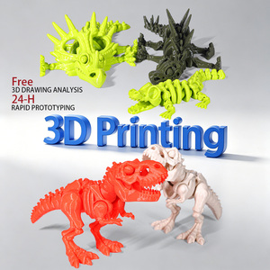 Dinosaure articulé imprimé en 3D T-Rex, jouet flexible et mobile, décoration de bureau, cadeau, vente en gros - Product Image 1