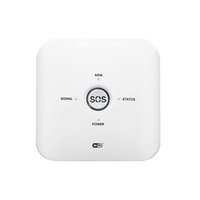 Wale Tuya WiFi+GSM 4G 24-Zone Home Alarm System with Internal Siren 85dB Wireless Smart Security Kit for Home Security