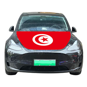 Tunisie voiture capot couverture drapeau voiture moteur couverture drapeau en gros personnalisé résistant à l'usure et Durable voiture moteur capot couverture - Product Image 3