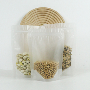 Tùy chỉnh trong suốt TrượT Dây kéo đóng cửa Bopp túi nhựa cho Thạch nhai kẹo cao su đóng hộp thực phẩm đóng gói - Product Image 2