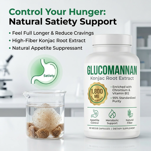 Capsules de Glucomannane de <span class=keywords><strong>Konjac</strong></span> à Marque Blanche – Coupe-Faim Intelligent <span class=keywords><strong>pour</strong></span> la Perte de Poids - Product Image 2
