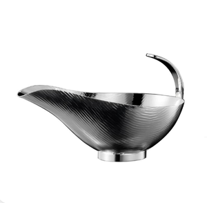 Salsera de Metal con Acabado Clásico Decorativo Hecho a Mano Restaurante en Casa Salsa de Calidad Premium - Product Image 2