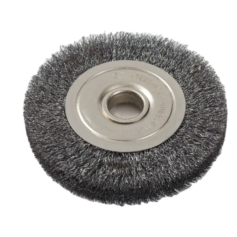 FMT 2021 Hot Sales Factory Direct Supplying Industrial Polishing Deburring Cleaning Carbon steel wire wheel brush