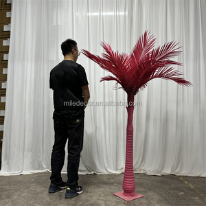 Árbol Artificial Colorido de JINDA, Árbol Falso de Coco para Decoración de Interiores y Exteriores, Hogar, Compras, Restaurante, Patio - Product Image 5