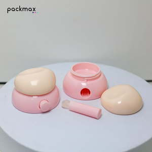 Pot à gloss ABS le plus vendu en stock – Pot vide rechargeable pour baume à lèvres, masque et crème, emballage cosmétique en promotion - Product Image 2