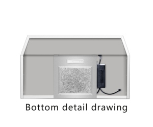 <span class=keywords><strong>Hotte</strong></span> <span class=keywords><strong>aspirante</strong></span> JILU ultra-plate pour cuisine domestique, à installer sous l'armoire, avec options OEM et ODM - Product Image 4