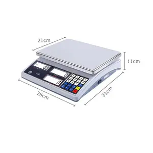 30kg Manufacturer Price Medicinal Material Weighing Factory Point Count LCD Display Precision Digital Electronic Scale