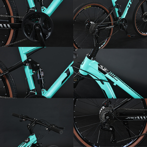 Bicicletta da Montagna a Sospensione <span class=keywords><strong>Completa</strong></span>, Vendita Diretta dalla Fabbrica, 26 Pollici, Freni a Disco, 27-30 Velocità, MTB Bicicleta De Montana - Product Image 4