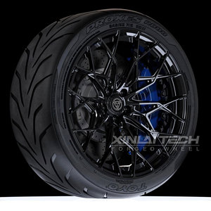 ล้อฟอร์จ XINLAI สี Gunmetal แบบ 2 ชิ้น ขนาด 18-22 นิ้ว สำหรับ BMW M3 M4 M5 สำหรับ Mercedes-Benz C63 E63 สำหรับ Audi RS5 RS7 - Product Image 3