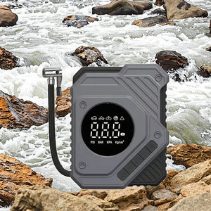 최신 ABS 소재 유선 컴프레서 차량용 가젯 대형 디지털 화면 150psi 펌프 필수 타이어 인플레이터 모든 차량용 - Product Image 4