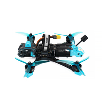 Axisflying MANTA5 5 pouces Racing DJI O3 Air Unit FPV BNF avec GPS Deadcat-DC Freestyle -6S Vert PVC + Plaque Carbone