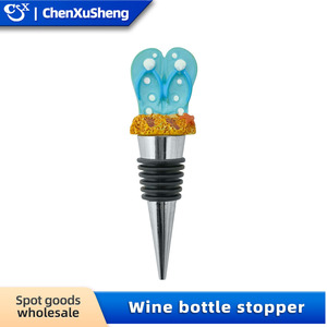 Christmas Wine Stopper Metal Bottle Seal With Santa Snowman Reindeer Design For Holiday Decoration - Product Image 5