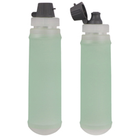 Bouteille d'eau à fond rond de 500 ml (17 fl oz), sans BPA, bouteilles de course à pied à compression, gourde souple en TPU, gourde d'hydratation pliable