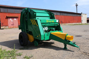 Empacadora redonda sin correa de alta calidad, maquinaria de cosecha de cosechadoras de máquinas agrícolas, empacadora redonda de granja - Product Image 3