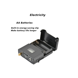 Wireless <b>Ear</b> Monitor System Metal USB 3.5mm Adapter Receiver Transmitter for Stage Performance <b>Band</b> Rehearsal Earphone - Product Image 2