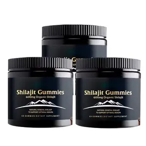 OEM Pure Shilajit Resin Gummies Manufacturer Natural Herbal Health Care Supplement Immune Support Shilajit Gummies Products