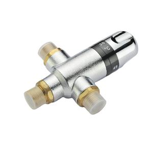 Beelee ตลับทองแดง G1/2 "ปรับอุณหภูมิ Thermostatic วาล์วผสมสำหรับระบบพลังงานแสงอาทิตย์ - Product Image 2