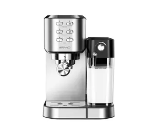 Fashionable Design 500ML milk tank 1.0L water tank Thermoblock milk frother espresso cappuccino and Latte coffee maker