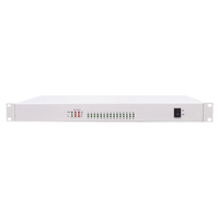 2E1 Transmission 30 canaux voix PCM multiplexeur Fxo Fxs voix sur 2 E1 (1 + 1 Protection) PCM-MUX
