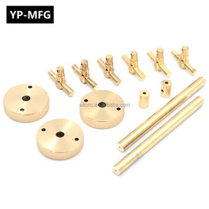 قطع نحاسية مصممة بتقنية CNC، مكونات سيارات نحاسية مصنعة بتقنية CNC، قطع نحاسية مختومة للشاحنات، شعار نحاسي بتقنية CNC - Product Image 1