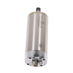 Moteur de broche à refroidissement par eau HQD 1,5 kW GDZ-19 80 mm à 3 roulements pour machine-outil, adapté à tous types de matériaux, refroidi par eau - Product Image 5