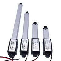 Actionneur linéaire électrique micro à brosse 50 mm DC 12V 30N/60N/100N/150N avec contrôleur de moteur, mini tige de poussée électrique