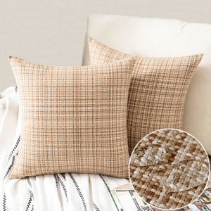 Taille personnalisée de couleur pour l'extérieur résistant à l'eau jeter taie d'oreiller Rectangle lombaire imperméable <span class=keywords><strong>housse</strong></span> de coussin de remplacement pour l'extérieur - Product Image 1