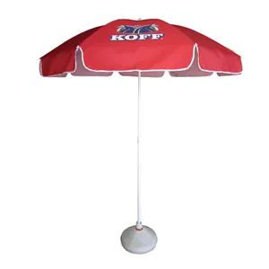 الطباعة الرقمية الشاطئ مظلة مع شعار مخصص والتصميم