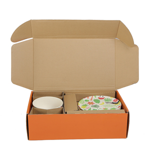 Ensembles de tasses à <span class=keywords><strong>café</strong></span> et à thé personnalisées Boîte cadeau en <span class=keywords><strong>carton</strong></span> en acier inoxydable pour bouteilles de vin en <span class=keywords><strong>verre</strong></span> thermos Boîtes d'emballage avec insert en papier. - Product Image 2