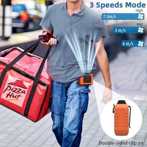 Ventilador Portátil de Cintura de 6000mAh, 3 Velocidades, Flujo de Aire Potente, Manos Libres, Ventilador de Cuello para Senderismo al Aire Libre, Batería Recargable - Product Image 5