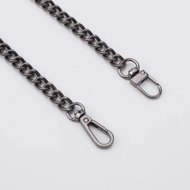 Custom bag parts accessories shoulder strap metal bag chain for handbag