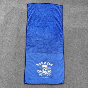 Wholesale Custom Logo Printed High Quality Promotional Sports Rally Gym Towel With Bag